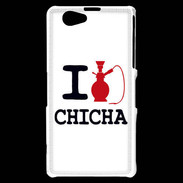 Coque Sony Xperia Z1 Compact I love Chicha