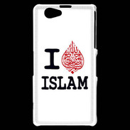 Coque Sony Xperia Z1 Compact I love Islam