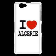Coque Sony Xperia Z1 Compact I love Algérie