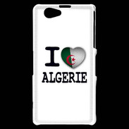 Coque Sony Xperia Z1 Compact I love Algérie 2
