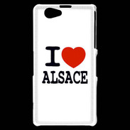 Coque Sony Xperia Z1 Compact I love Alsace