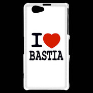 Coque Sony Xperia Z1 Compact I love Bastia