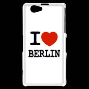 Coque Sony Xperia Z1 Compact I love Berlin