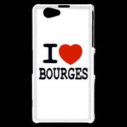 Coque Sony Xperia Z1 Compact I love Bourges