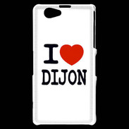 Coque Sony Xperia Z1 Compact I love Dijon