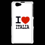 Coque Sony Xperia Z1 Compact I love Italia