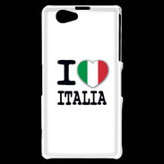Coque Sony Xperia Z1 Compact I love Italia 2