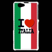 Coque Sony Xperia Z1 Compact I love Italia 3