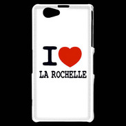 Coque Sony Xperia Z1 Compact I love La Rochelle