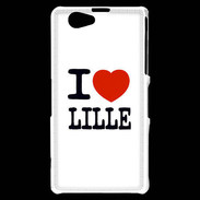 Coque Sony Xperia Z1 Compact I love Lille
