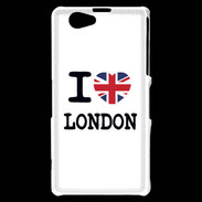 Coque Sony Xperia Z1 Compact I love London 3