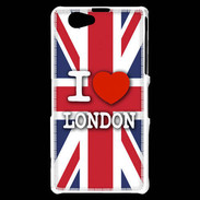 Coque Sony Xperia Z1 Compact I love London 2