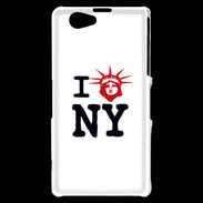 Coque Sony Xperia Z1 Compact I love New York