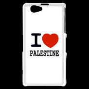 Coque Sony Xperia Z1 Compact I love Palestine