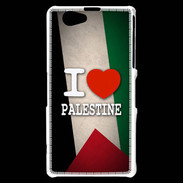 Coque Sony Xperia Z1 Compact I love Palestine 3