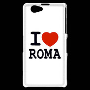 Coque Sony Xperia Z1 Compact I love Roma