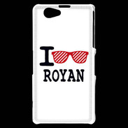 Coque Sony Xperia Z1 Compact I love Royan 2