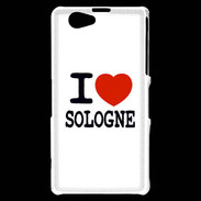 Coque Sony Xperia Z1 Compact I love Sologne