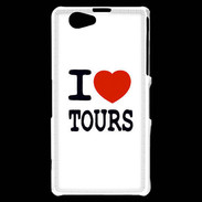Coque Sony Xperia Z1 Compact I love Tours