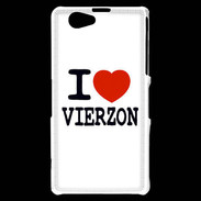 Coque Sony Xperia Z1 Compact I love Vierzon