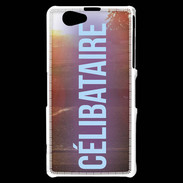 Coque Sony Xperia Z1 Compact Célibataire bleu ZG