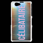 Coque Sony Xperia Z1 Compact Célibataire rose ZG