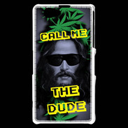 Coque Sony Xperia Z1 Compact Call me dude ZG