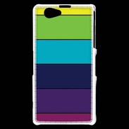 Coque Sony Xperia Z1 Compact couleurs 3