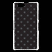 Coque Sony Xperia Z1 Compact losange gris