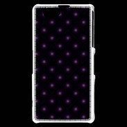 Coque Sony Xperia Z1 Compact losange rose