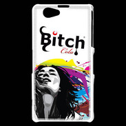 Coque Sony Xperia Z1 Compact Bitch cola et fille