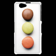 Coque Sony Xperia Z1 Compact Trio de macarons PR