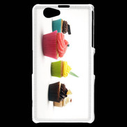 Coque Sony Xperia Z1 Compact Les cupcakes PR 10