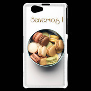 Coque Sony Xperia Z1 Compact Macarons Servez-vous PR