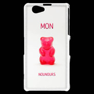 Coque Sony Xperia Z1 Compact Mon Nounours PR