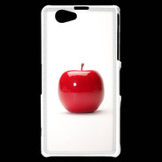 Coque Sony Xperia Z1 Compact Belle pomme rouge PR