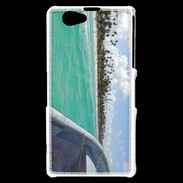 Coque Sony Xperia Z1 Compact Bord de plage en bateau