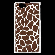 Coque Sony Xperia Z1 Compact motif girafe 2