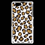 Coque Sony Xperia Z1 Compact motif léopard 2