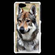 Coque Sony Xperia Z1 Compact Portrait de chien PB