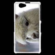 Coque Sony Xperia Z1 Compact portrait de lama PB 1
