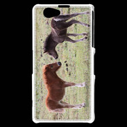 Coque Sony Xperia Z1 Compact Poulains PB 1