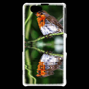 Coque Sony Xperia Z1 Compact DP oiseau mirroir