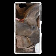 Coque Sony Xperia Z1 Compact DP Éléphant 1