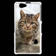 Coque Sony Xperia Z1 Compact Portrait de chat PR