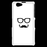 Coque Sony Xperia Z1 Compact moustache 2