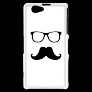 Coque Sony Xperia Z1 Compact moustache 3