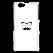 Coque Sony Xperia Z1 Compact moustache 4