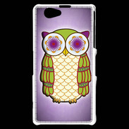Coque Sony Xperia Z1 Compact Hibou humour