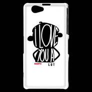 Coque Sony Xperia Z1 Compact Adishatz Humour Lot